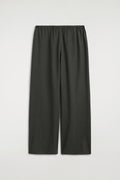 WOOL-BLEND WIDE-LEG PANTS