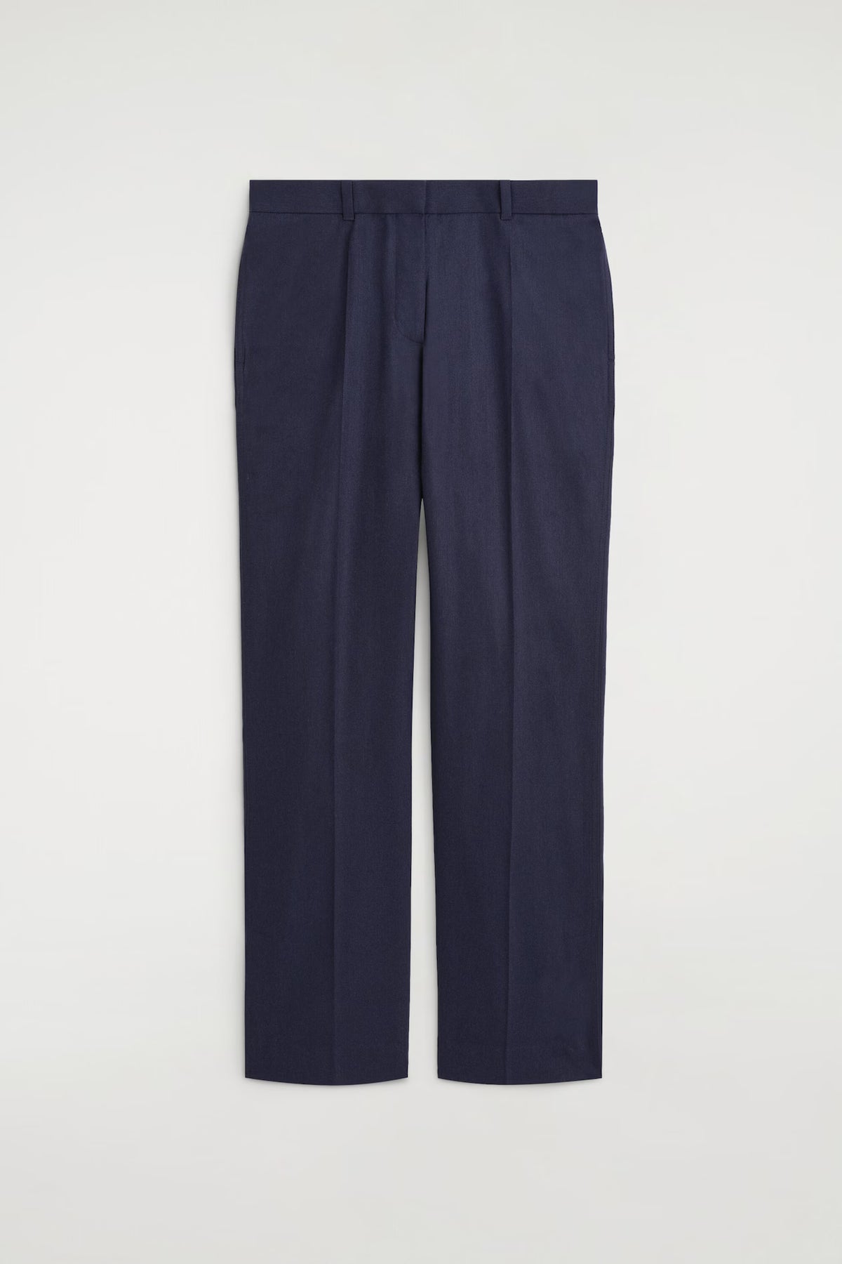 WOOL-BLEND FLARED PANTS